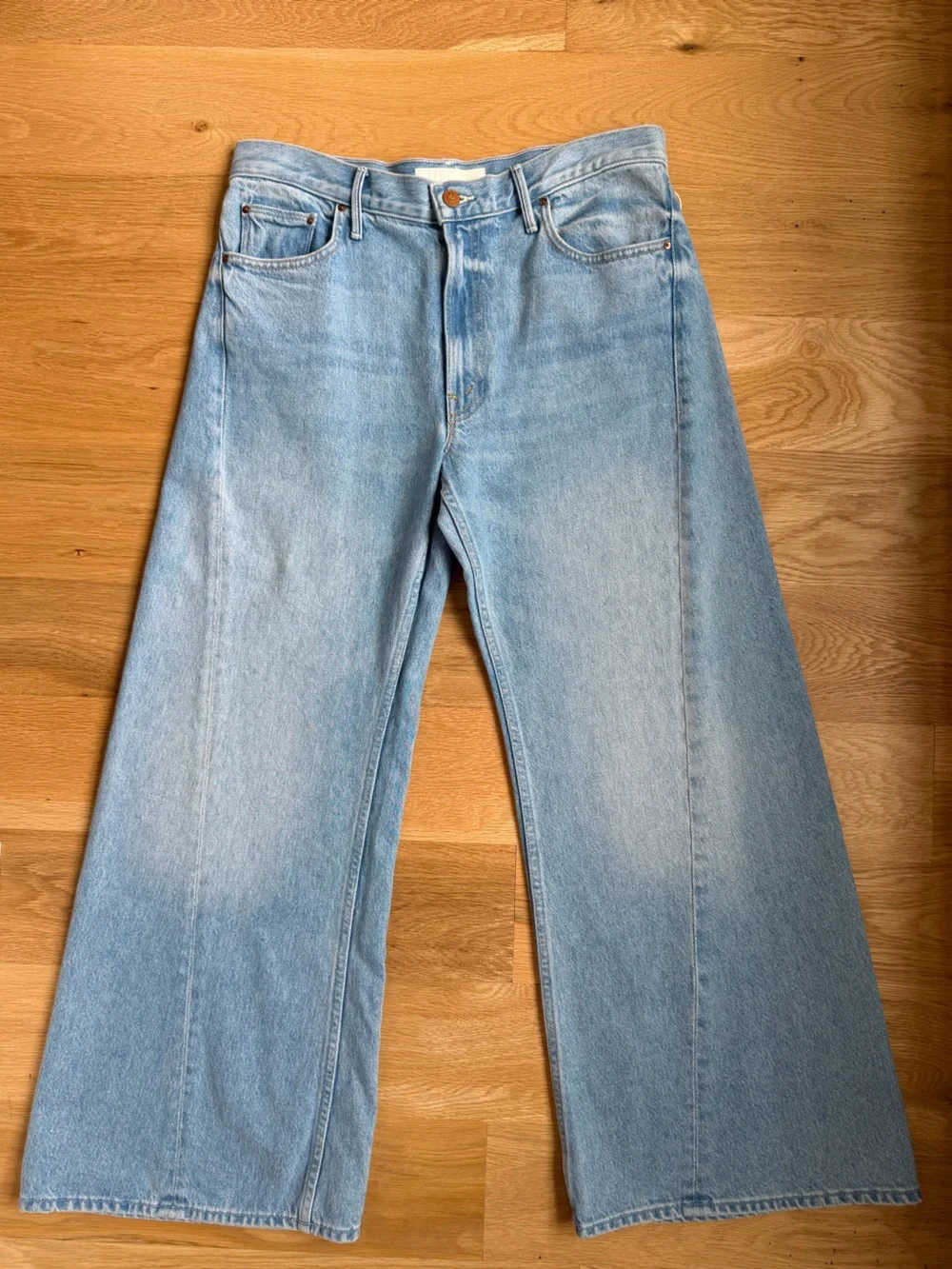 New MOTHER Lil Lemon Twist Sneak Jeans - size 30
